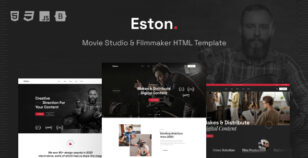 Eston - Movie Studio & Filmmaker HTML Template by ThemeDox