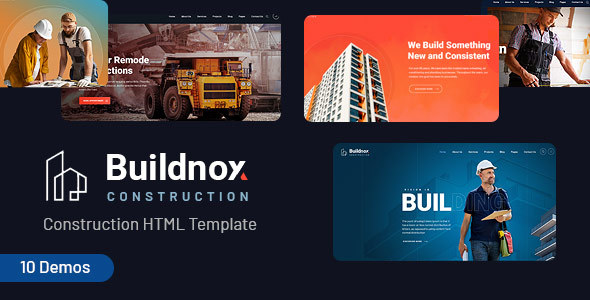 Buildnox - Construction And Architecture HTML Templarte by DesignArc