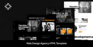 Ogency - Web Design Agency HTML Template by bracket-web