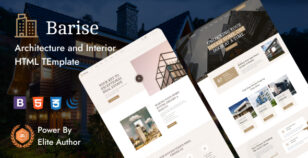 Barise - Architecture & Interior HTML5 Template by wpoceans