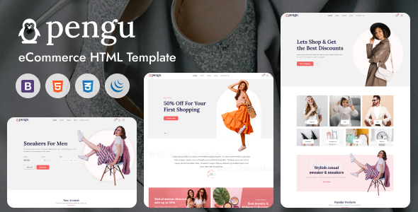 Pengu - eCommerce HTML5 Template by wpoceans