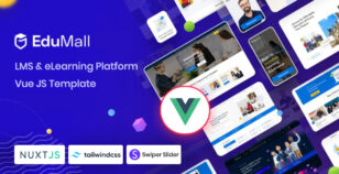 EduMall - LMS & eLearning Platform Vue JS Template by BootXperts