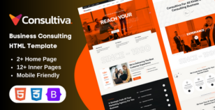 Consultiva - Business Consulting HTML Template by Creationic