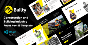 Builty - Construction & Industry React NextJS Template by bslthemes