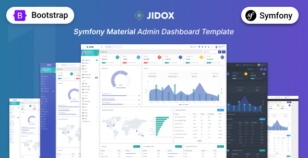 Jidox - Symfony Material Design Bootstrap UI Template by coderthemes
