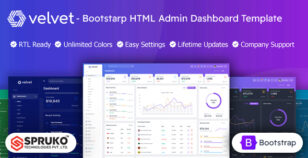 Velvet - Bootstrap Admin & Dashboard HTML Template by SPRUKO