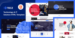Tecz - Technology & IT Solutions HTML Template by HixStudio