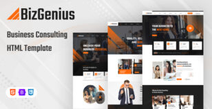 BizGenius - Consulting Business HTML Template by valorwide