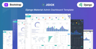 Jidox - Django Admin Dashboard Template by coderthemes