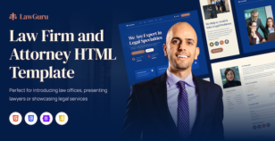 LawGuru - Law Firm and Attorney Html Template by MirrorTheme
