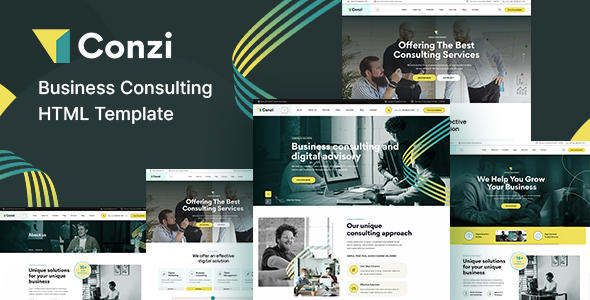 Conzi - Business Consulting HTML Template by template_mr