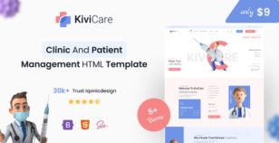 KiviCare - Clinic And Patient Management HTML Template by iqonicdesign
