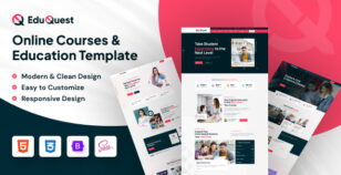 EduQuest - Education and LMS HTML Template by itechtheme