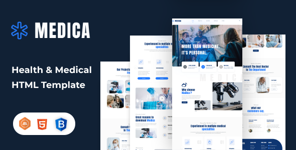 Medica - Health & Medical HTML Template by TonaTheme