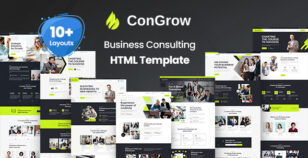 Congrow - Business Consulting HTML Template by ThemeMascot