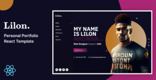 Lilon – Personal Portfolio ReactJs Template by laralink