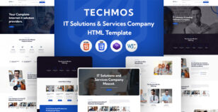 Techmos - IT Solutions Technology & Consultancy HTML Template by aonetheme