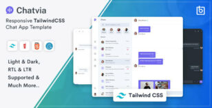 Chatvia - Tailwind CSS Chat App Template by Themesbrand