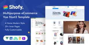 Shofy - Multipurpose eCommerce Vue Nuxt 3 Template by Theme_Pure