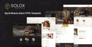 Solox - Spa & Beauty HTML Template by Layerdrops