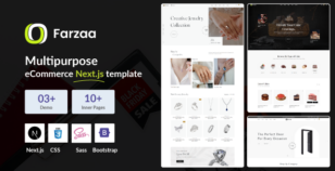 Multipurpose eCommerce Next JS Template - Farzaa by Codebasket