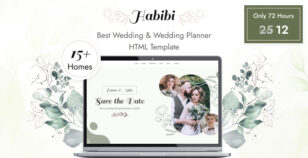 Habibi - Wedding & Wedding Planner HTML5 Template by wpoceans
