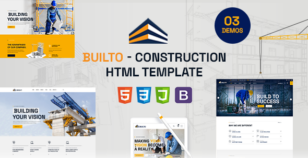 Builto | Engineering Construction HTML Template by themesion