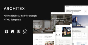 Architex - Architecture & Interior Design HTML Template by DevGalaxy