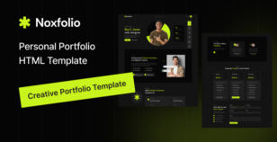 Noxfolio - Personal Portfolio Resume HTML Template by Webtend