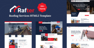 Rafter - Roofing Services HTML5 Template by Theme-Junction