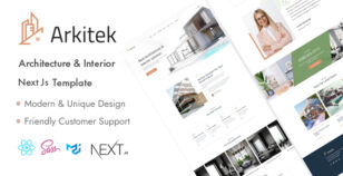 Arkitek – Architecture & Interior Next Js Template by wpoceans