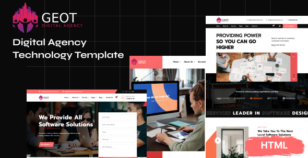 Geot - Digital Agency and Technology HTML Template by PixelPerfect-Themes