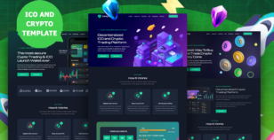 CryptoLab - ICO and Crypto Bootstrap Landingpage Template by SemoThemes
