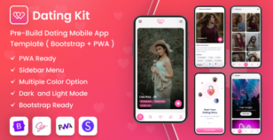 DatingKit - Dating Mobile App Template ( Bootstrap + PWA ) by DexignZone