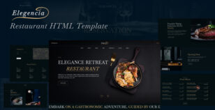Elegencia - Royale Restaurant HTML5 Template by thememarch