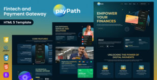 PayPath - Finetech & Online Payment Gateway HTML5 Template by Evonicmedia