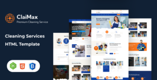 Claimax - Cleaning Service Company HTML Template by template_path