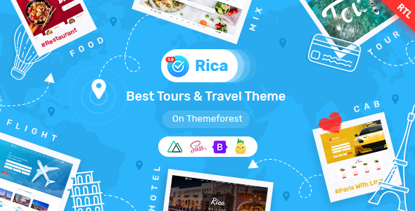 Rica - Travel & Tour Online Booking Vue NuxtJs Template by PixelStrap