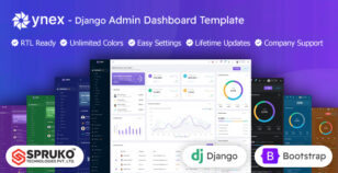 Ynex – Django Admin Dashboard Template by SPRUKO