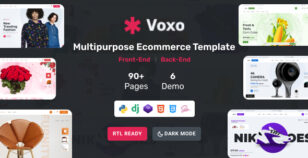 Voxo - Multivendor Ecommerce Django Template by PixelStrap