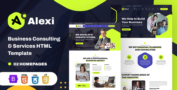 Alexi - Business Consulting & Services Multipurpose HTML Template by wellconcept
