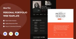 Martin - Personal Portfolio / Resume HTML Template by A1-themes