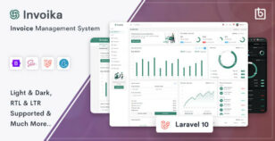 Invoika - Invoice Management Laravel System by Themesbrand