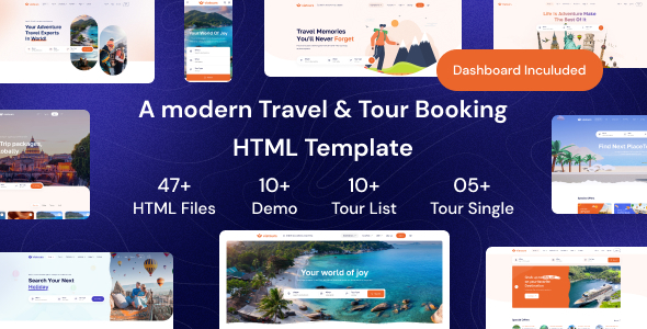 ViaTours - Travel & Tour Agency HTML Template by CreativeLayers