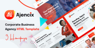 Ajencix - Corporate Agency Business Site Template by XtreamWebsite
