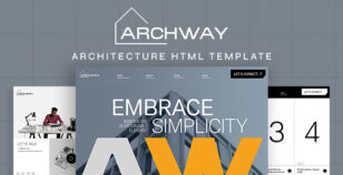 Archway - Architecture & Construction HTML template by unikwp