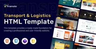 Translo - Transport and Logistics Html Template by FavDevs
