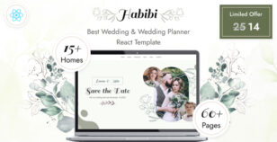 Habibi - Wedding & Wedding Planner React Template by wpoceans