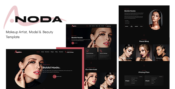 Noda - Makeup Artist, Model & Beauty Template by DuruThemes