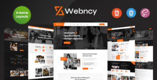 Webncy - Web Design Agency HTML Template by ThemeMascot